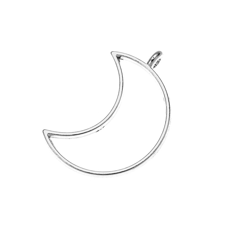 Open Bezel Pendant Frame for Custom Jewelry