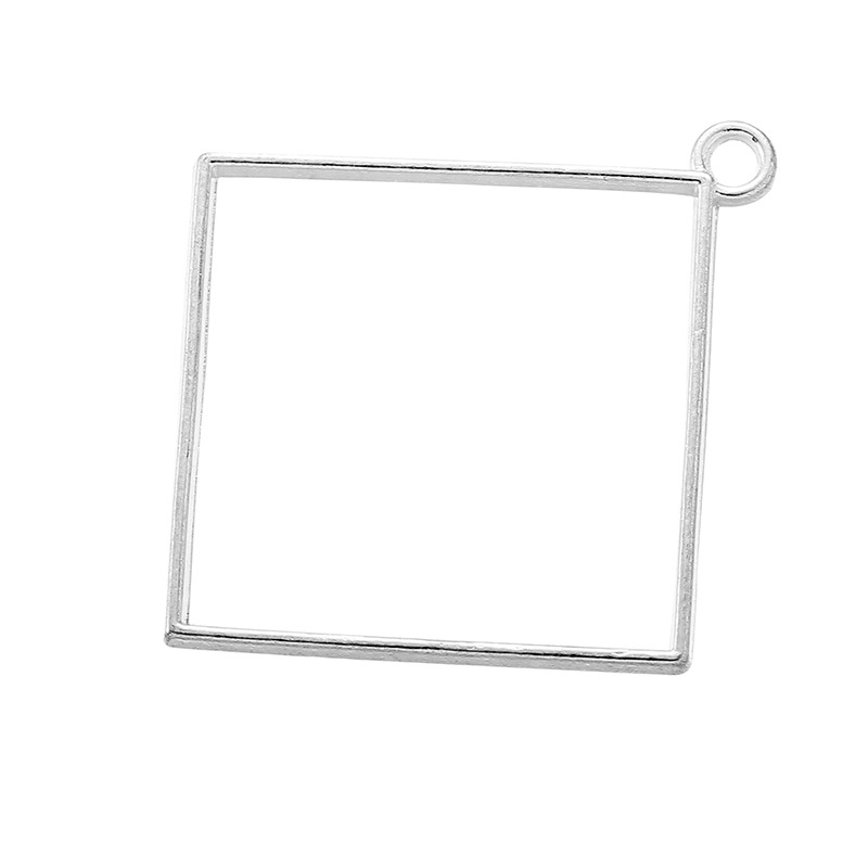 Open Bezel Pendant Frame for Custom Jewelry