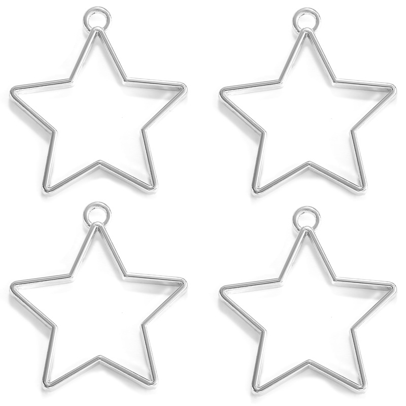 Open Bezel Pendant Frame for Custom Jewelry