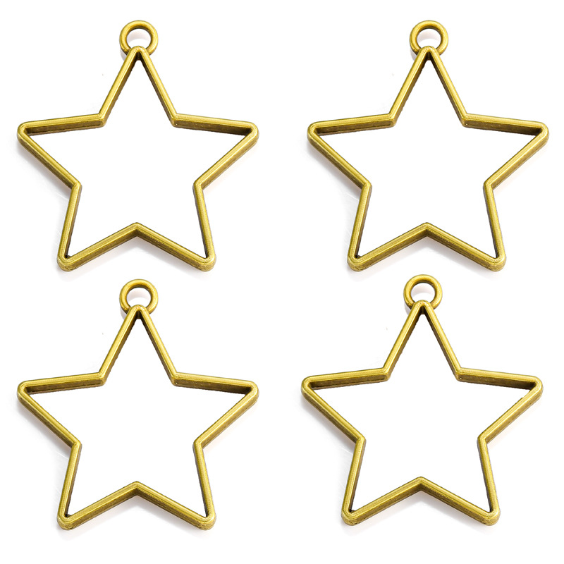 Open Bezel Pendant Frame for Custom Jewelry