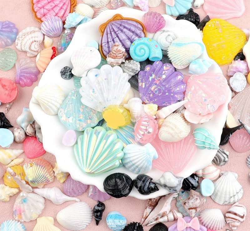 Assorted Decorative Charms for Creative Designs (Random Mix)