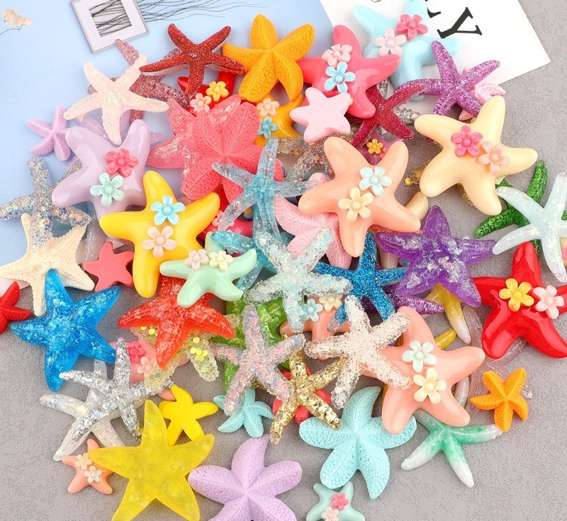 Assorted Decorative Charms for Creative Designs (Random Mix)