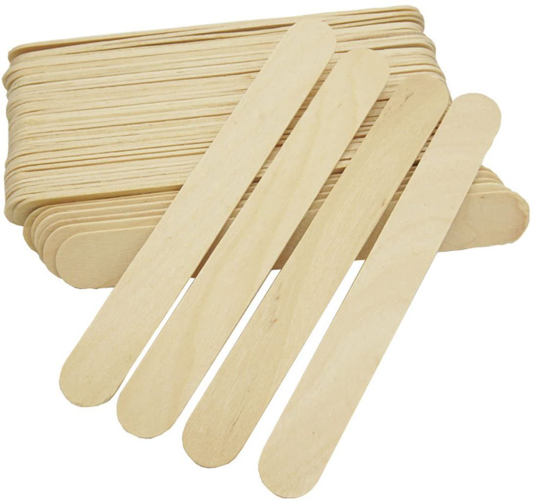 Craft Popsicle Mixing Sticks - Pack of 50 Pcs
