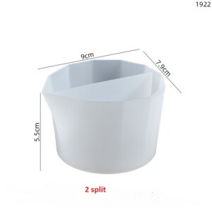 Split Pouring Cup - Divided Mixing Container