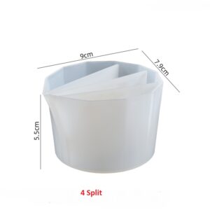 Split Pouring Cup - Divided Mixing Container