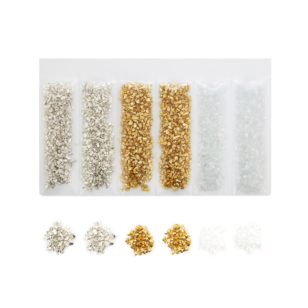 Crushed Glass Gravel for Decorative Texture Effects