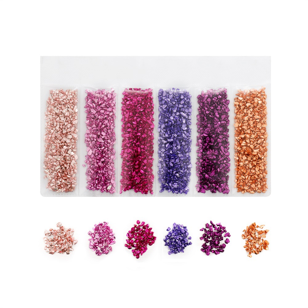 Crushed Glass Gravel for Decorative Texture Effects