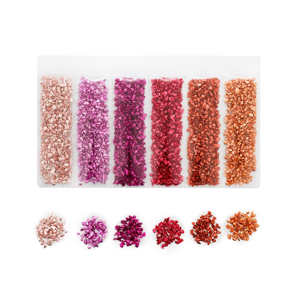 Crushed Glass Gravel for Decorative Texture Effects