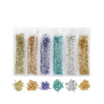 Crushed Glass Gravel for Decorative Texture Effects