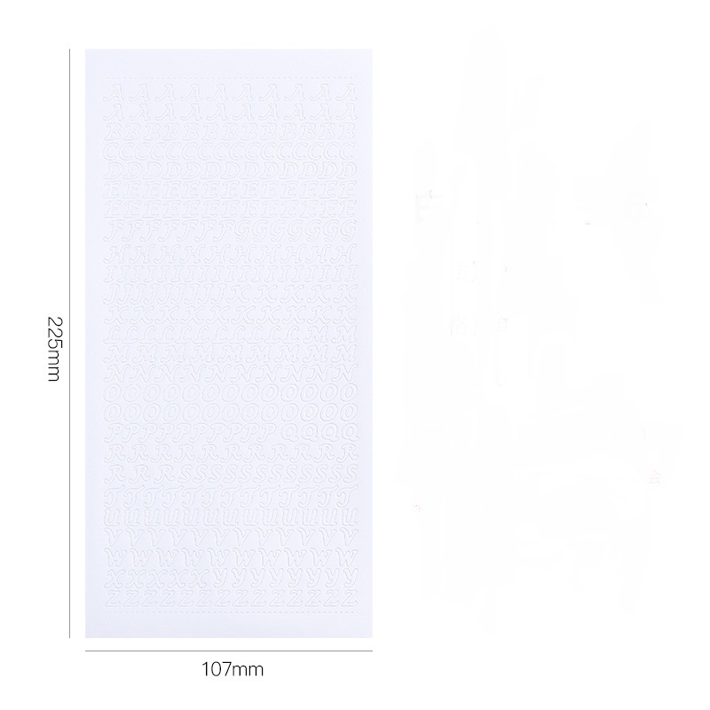 Metallic Finish Stickers for Bold Decorative Accents