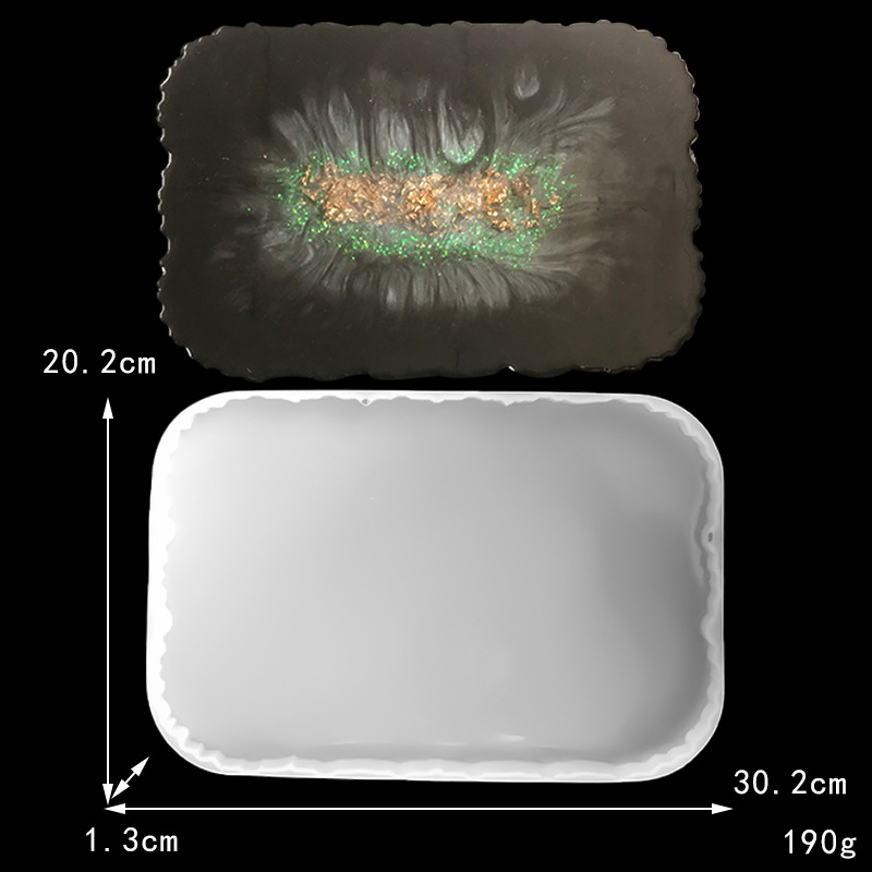 Irregular Tray/Handle Mold Set - Series 02