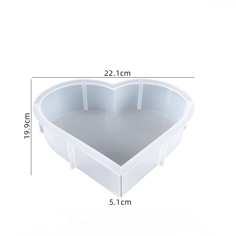 3D Deep Pour Geometric Block Silicone Mold