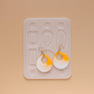 Geometric Statement Earring Silicone Mold Collection