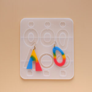 Geometric Statement Earring Silicone Mold Collection