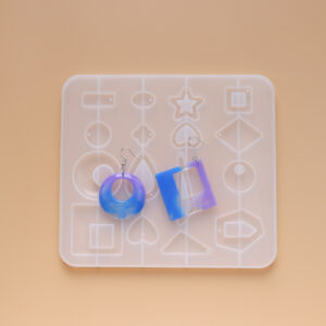 Geometric Statement Earring Silicone Mold Collection
