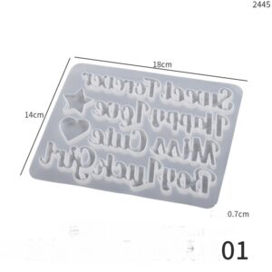 Family Phrase, Silicone Mold - Sentiment Art