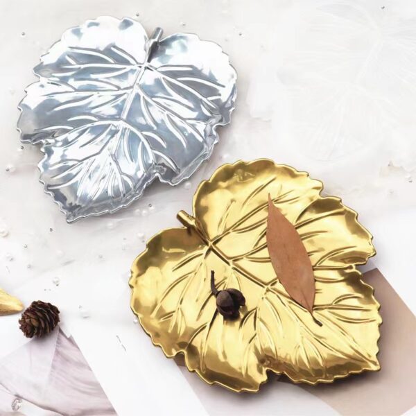Decorative Maple Leaf Tray Silicone Mold - 3 Styles