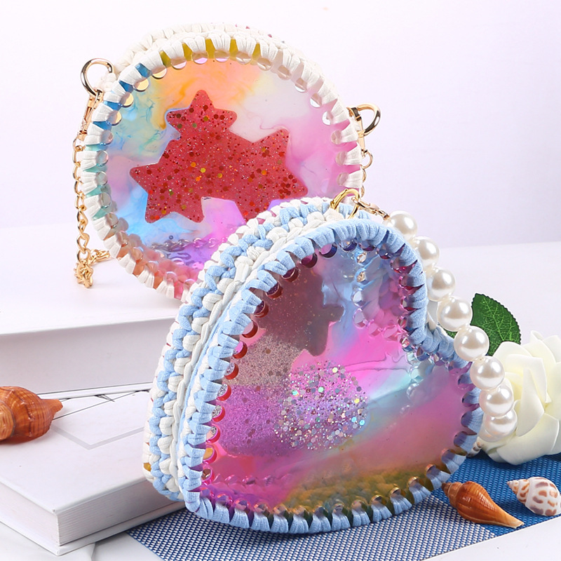 Decorative Crochet Bag Shaker Mold