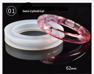 Assorted 62mm Bangle Silicone Molds - Multipack