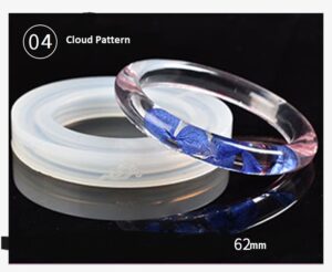 Assorted 62mm Bangle Silicone Molds - Multipack