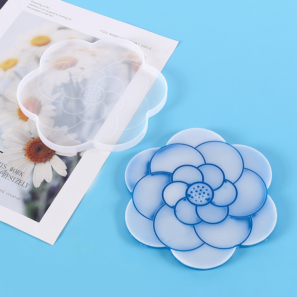 Sakura Cherry Blossom Coaster Silicone Mold