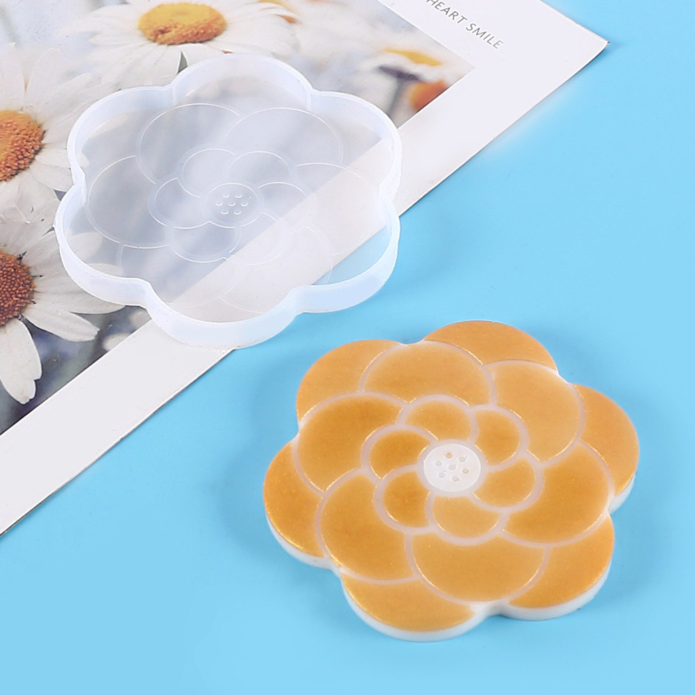 Sakura Cherry Blossom Coaster Silicone Mold