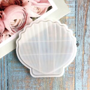 Sea Shell Coaster Silicone Mold - Ocean Decor