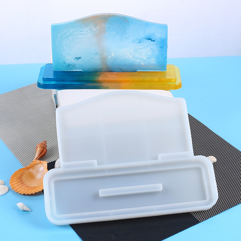 Curved Tabletop Photo Frame Silicone Mold