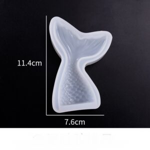 Scaled Mermaid Tail Silicone Mold - Texture