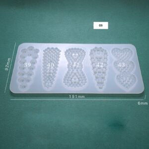 Big Statement Hair Clip Silicone Mold