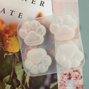 Paw Print Keychain Silicone Mold Set