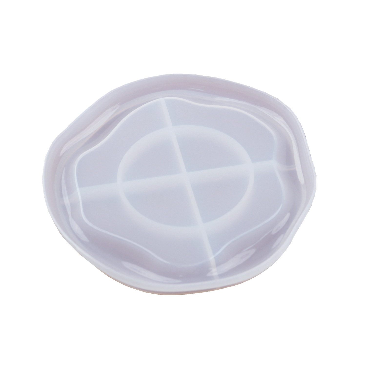 Irregular Cloud Tray Coaster Silicone Mold