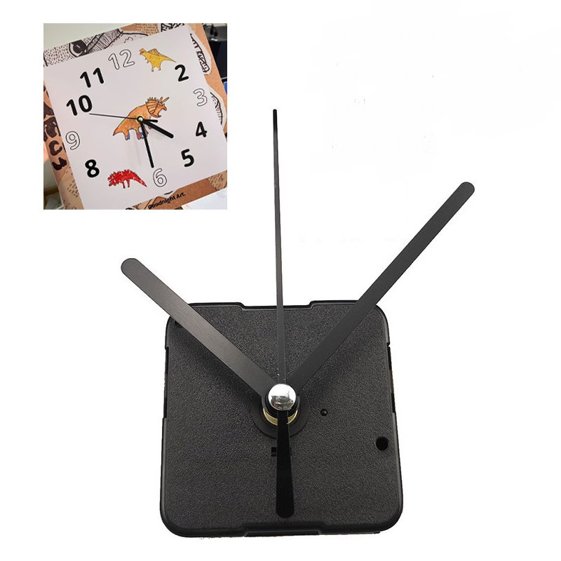 Clock Engine - Standard Quartz Movement - Thread Length 7.5mm