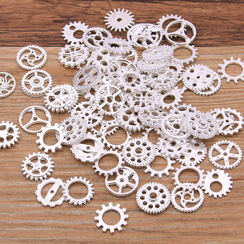 Mini Steampunk Mechanincal Gears 8-15mm in size