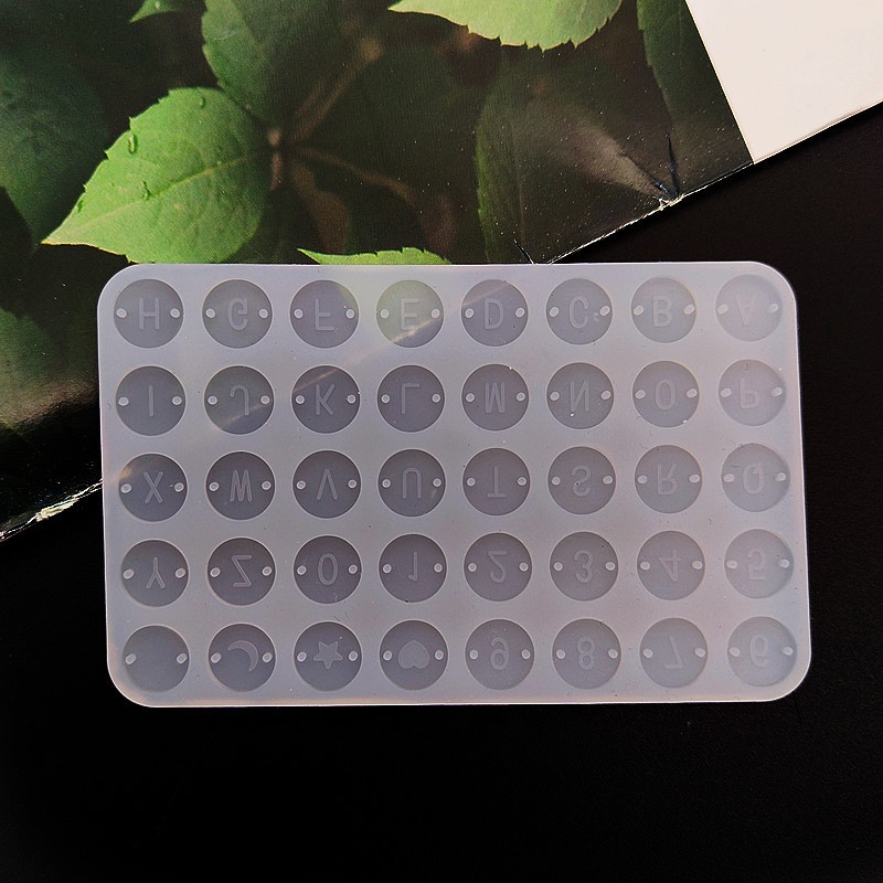 Letter pendant bracelet mold