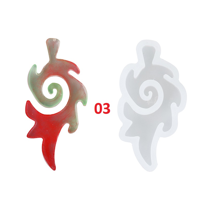 Single Cross Pendant Molds