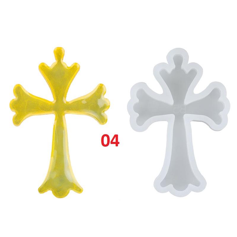 Single Cross Pendant Molds
