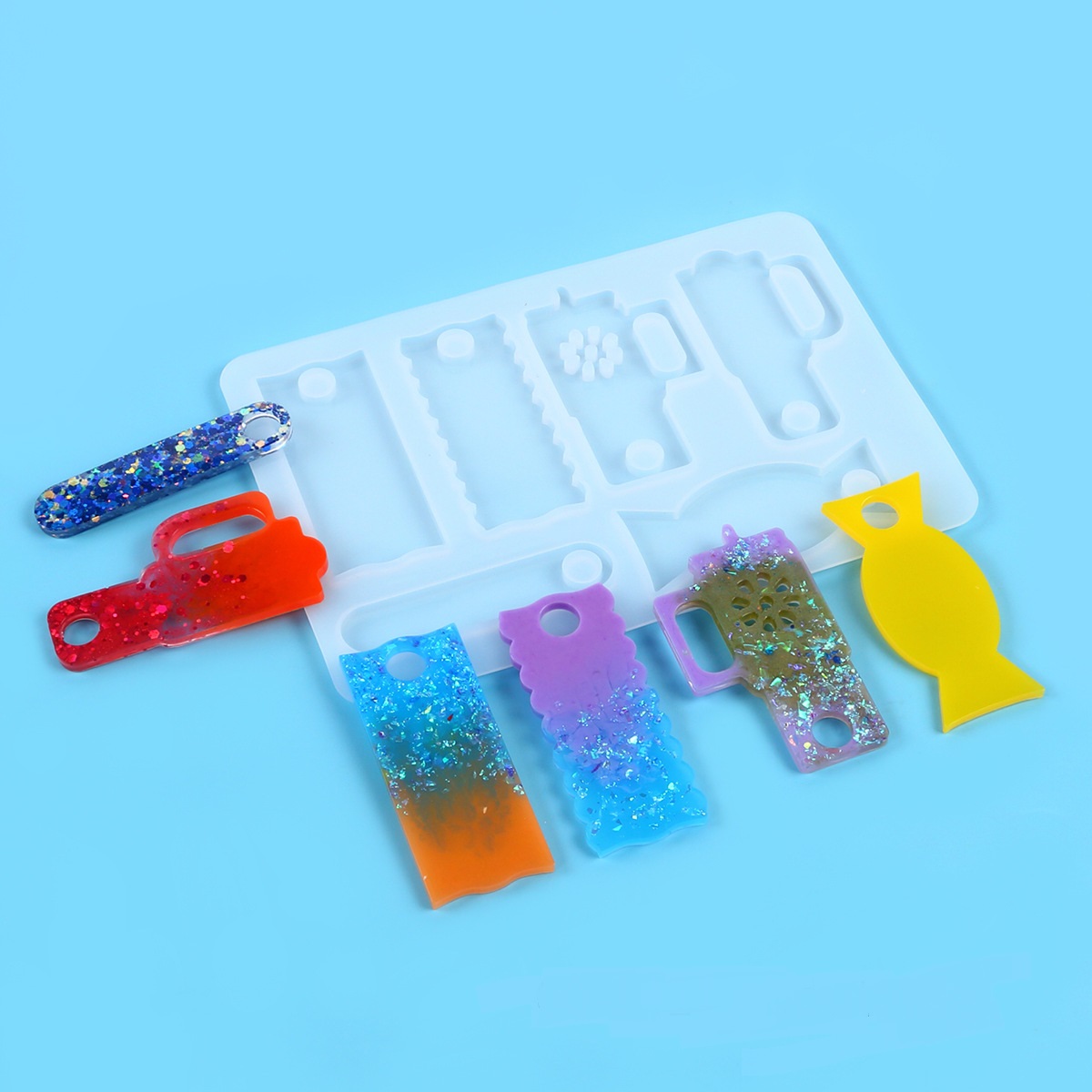 Decorative Cup Topper, Bag Zipper Charm