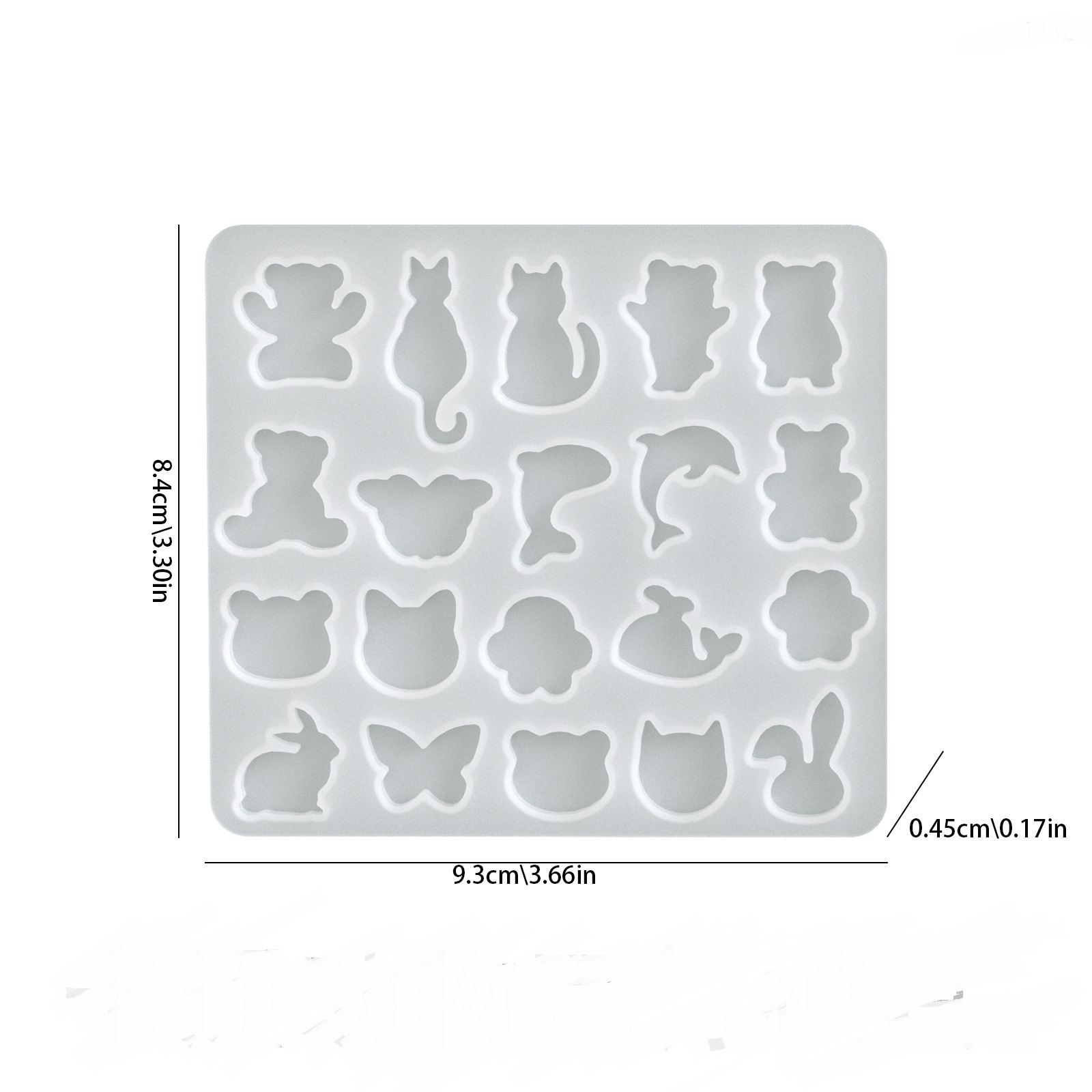 Mixed Geometric Flower Stud Earring Set