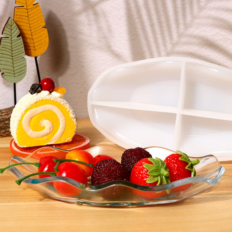 Wavy Pattern Trinket Fruit Dish