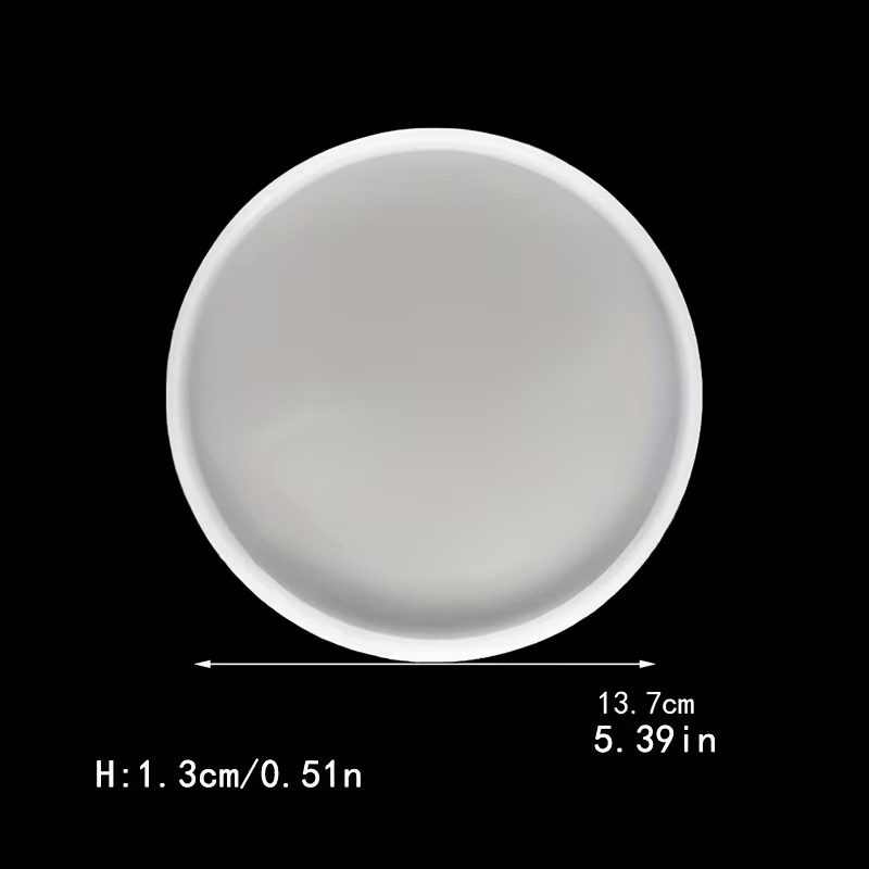 Small Large Round Rectangular Square Heart-Shaped Coaster Tray