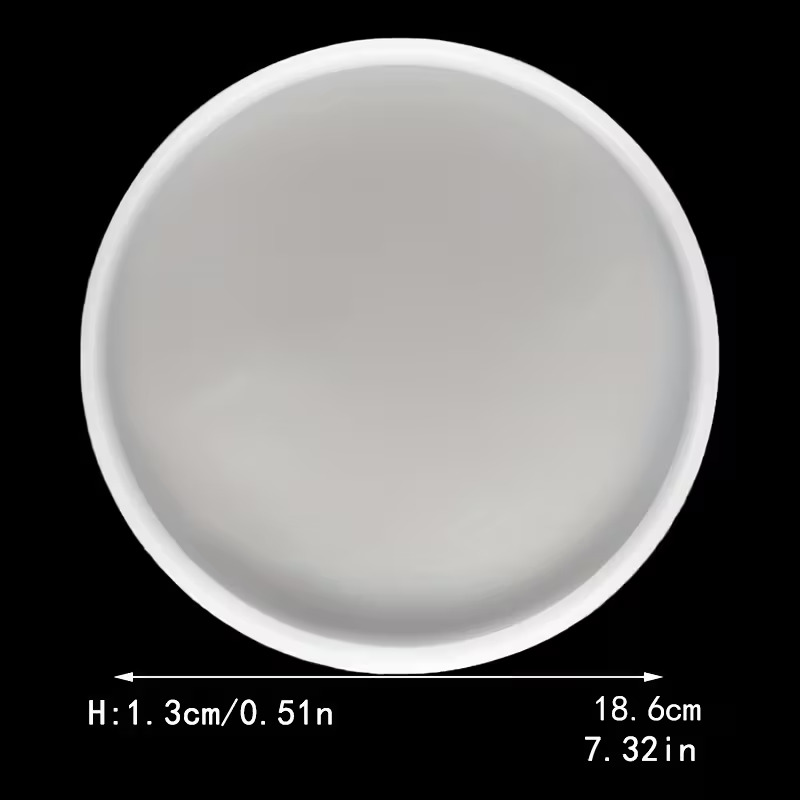 Small Large Round Rectangular Square Heart-Shaped Coaster Tray