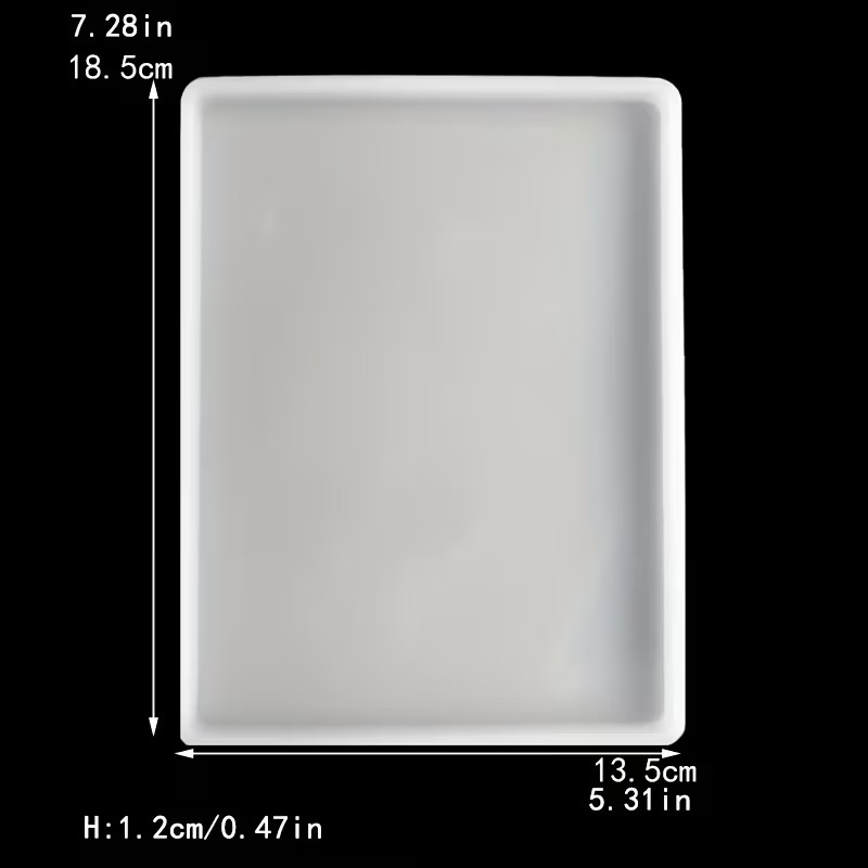 Small Large Round Rectangular Square Heart-Shaped Coaster Tray