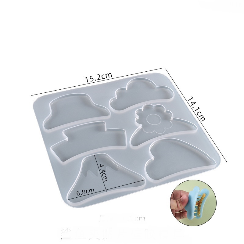 Irregular Shape Shark Hair Clip