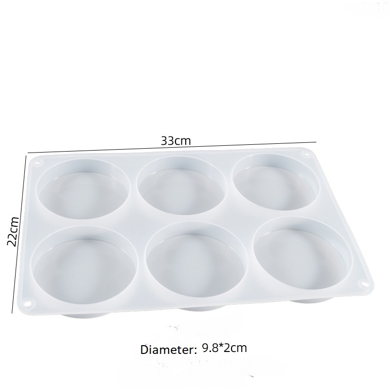 Multisize Round Mold Keychain, Soap, Coaster, Stamp