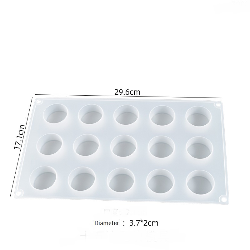 Multisize Round Mold Keychain, Soap, Coaster, Stamp