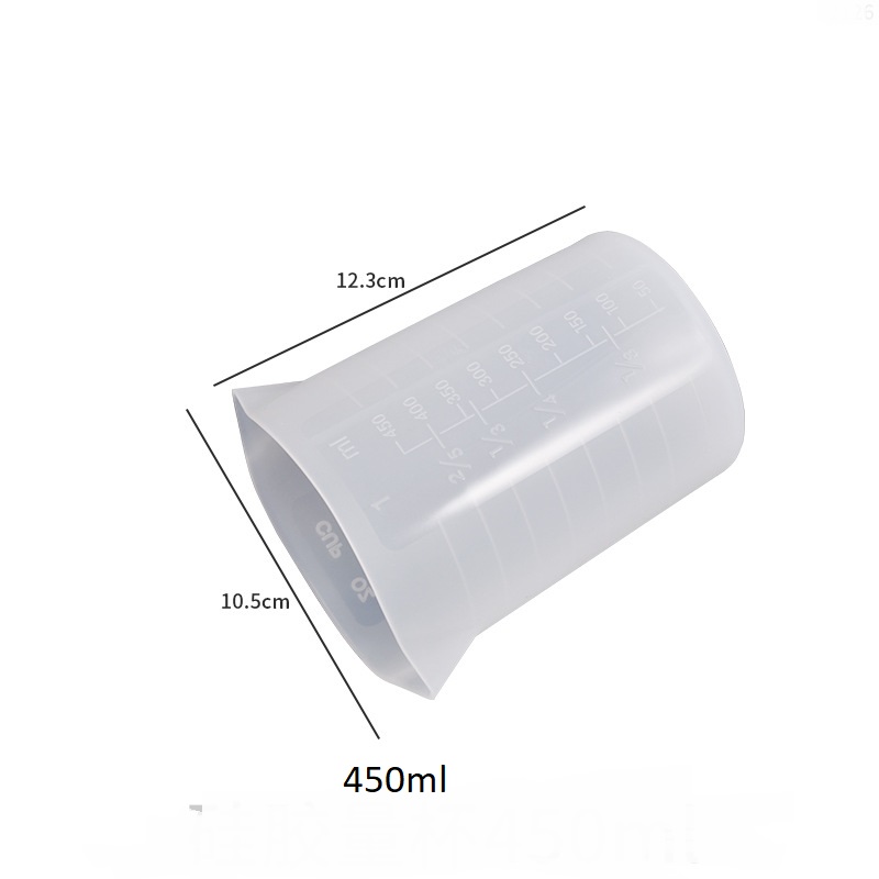 Dual Spout Silicon Measuring Cup