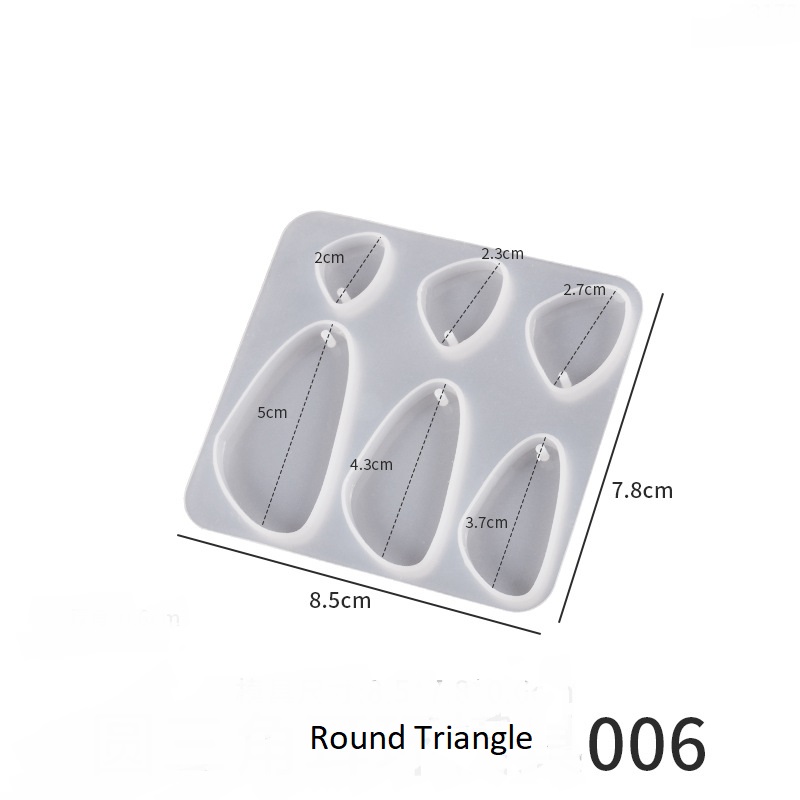 Geometry Star Moon Cat Paw Earring Mold