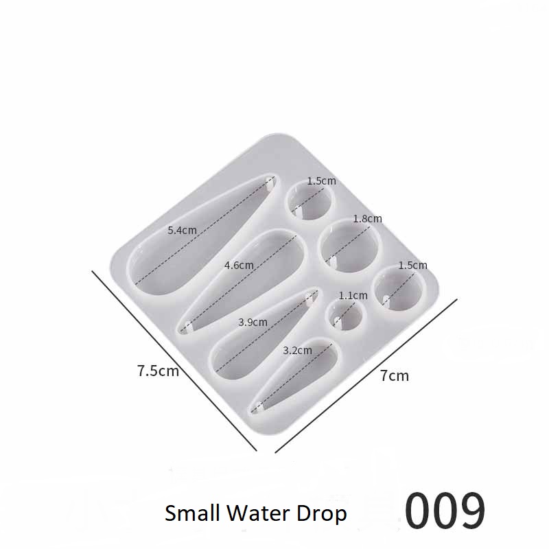 Geometry Star Moon Cat Paw Earring Mold