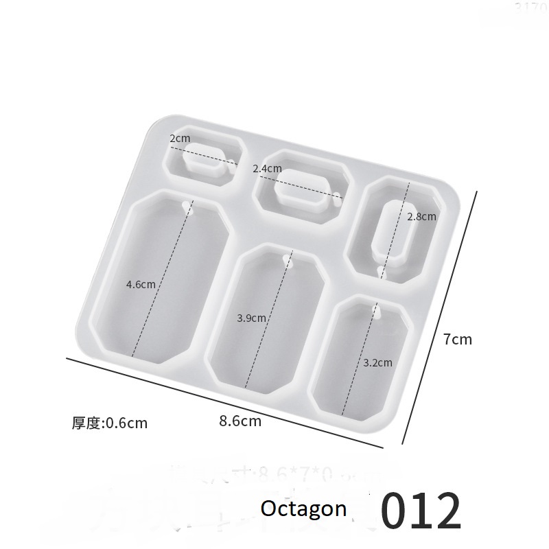 Geometry Star Moon Cat Paw Earring Mold